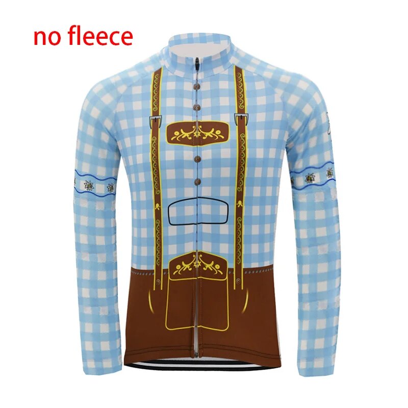 Retro Cycling Jersey Long sleeved suit