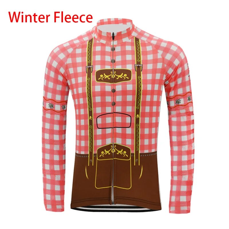 Retro Cycling Jersey Long sleeved suit