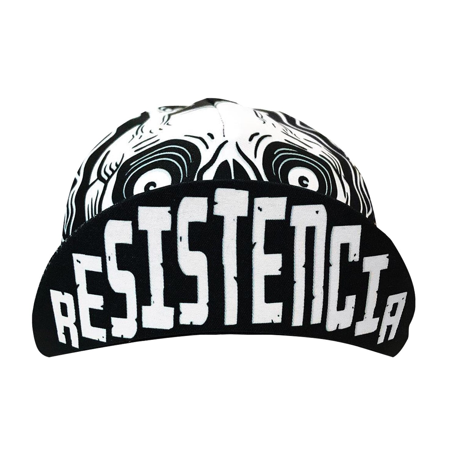 Angry Skull Retro CYCLING CAP