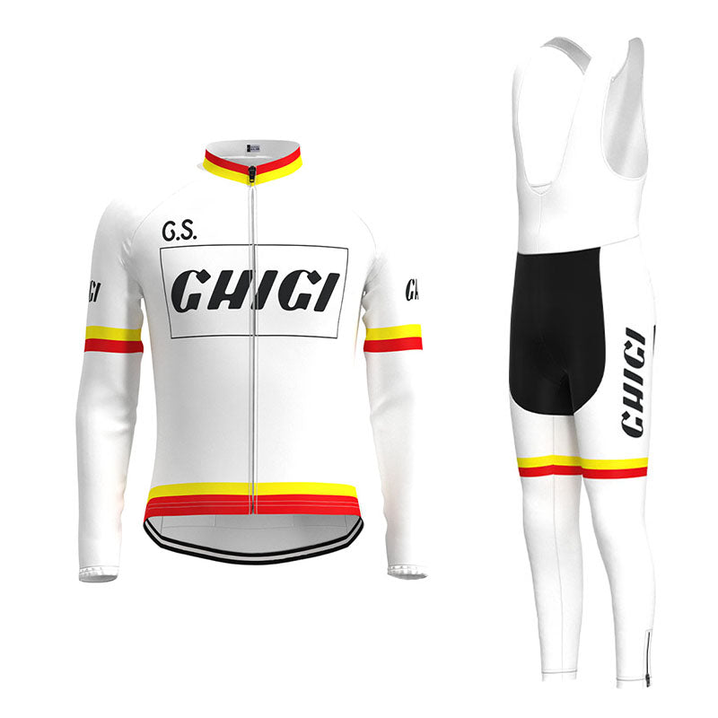 G.S. Ghigi Retro Cycling Jersey Long Set (With Fleece Option)