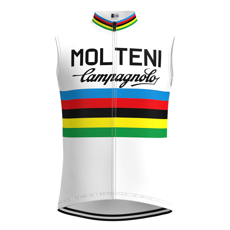 Molteni White Retro Cycling Jersey Set