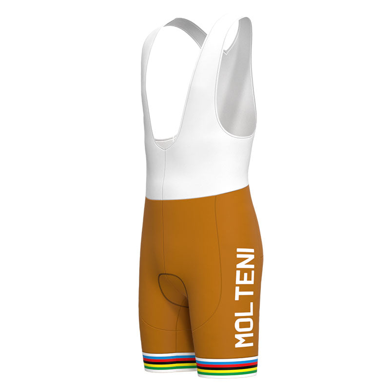 Molteni Brown Retro Cycling Jersey Set