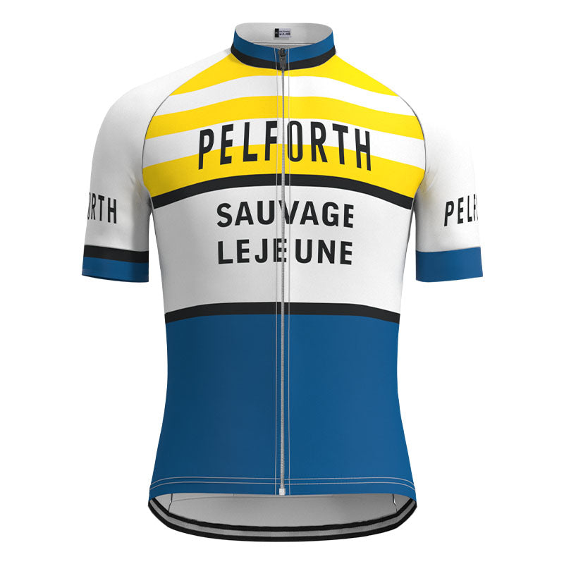 Pelforth Sauvage Lejeune Retro Cycling Jersey Set