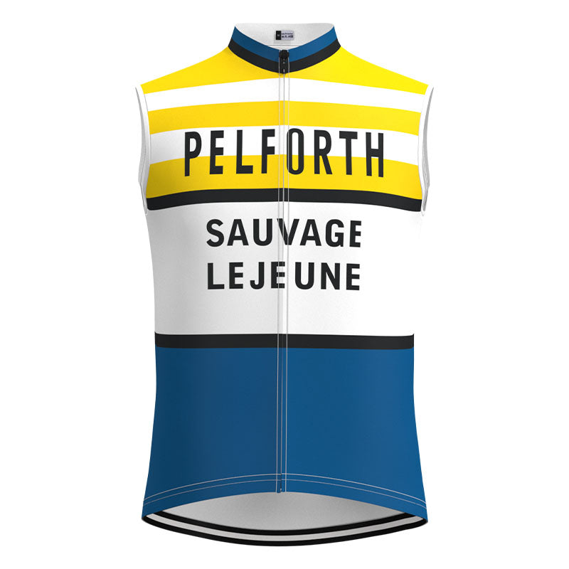 Pelforth Sauvage Lejeune Retro Cycling Jersey Long Set (With Fleece Option)