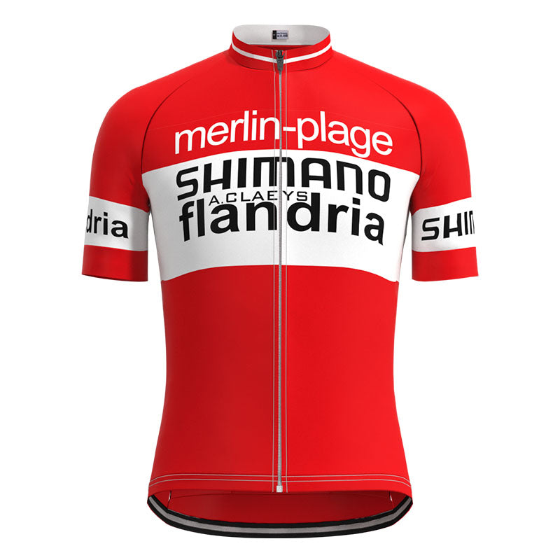 SHIMANO Flandria Retro Cycling Jersey Set