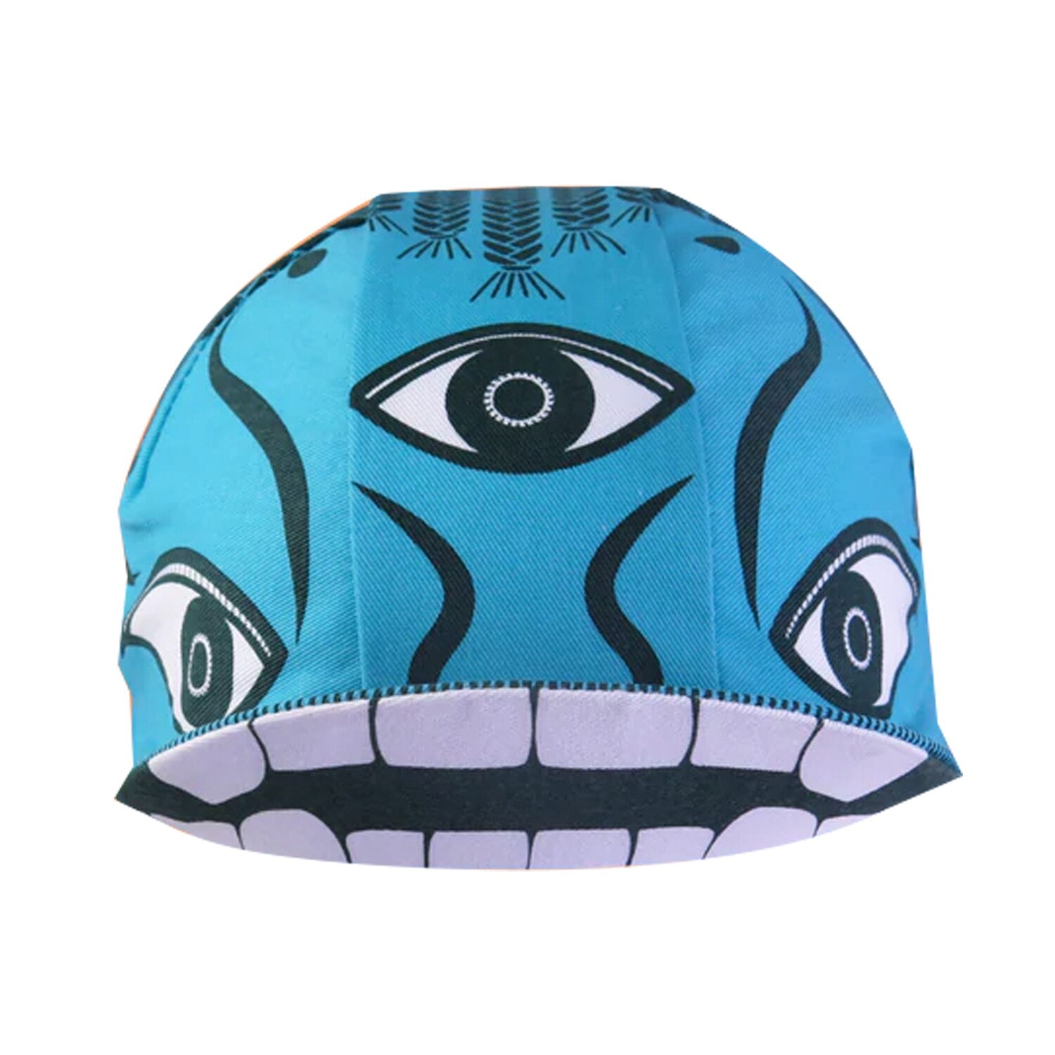 Blue-Three-Eyes-CYCLING CAP