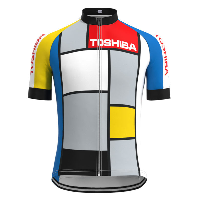 Toshiba Look 1989 Retro Cycling Jersey Set