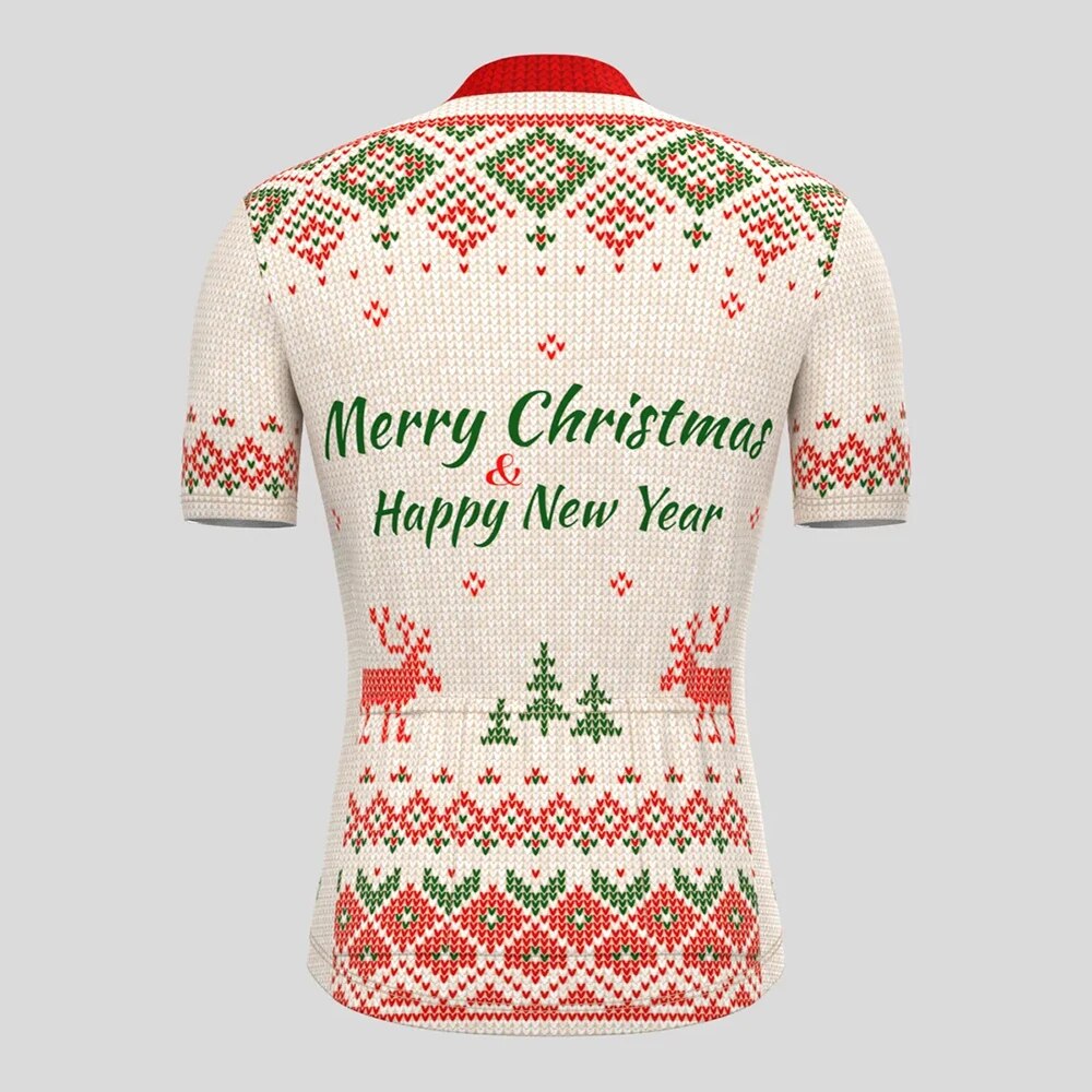 Christmas Cycling Jersey Short Sleeve