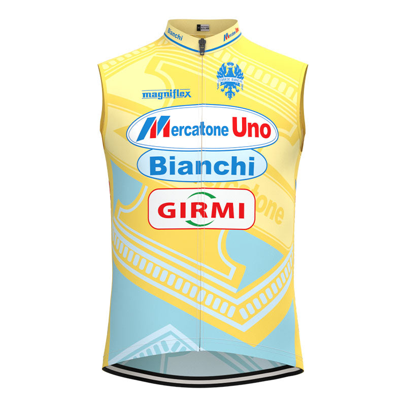 BIANCHI GIRMI Retro Cycling Jersey Long sleeved suit