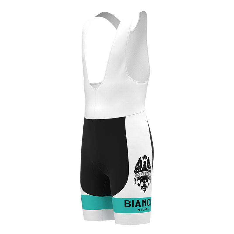 BIANCHI MILANO Retro Cycling Jersey Short sleeve suit