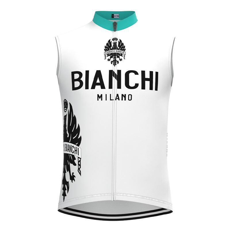 BIANCHI MILANO Retro cykeltrøje Langærmet jakkesæt