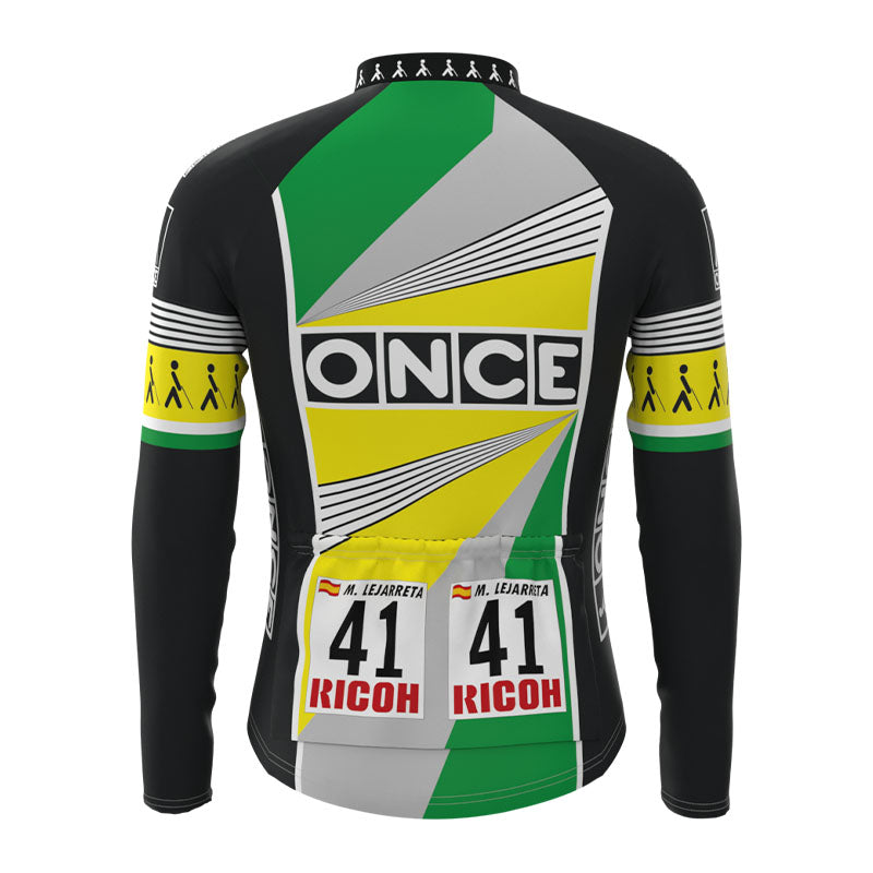ONCE Retro Cycling Jersey Long Set (With Fleece Option)