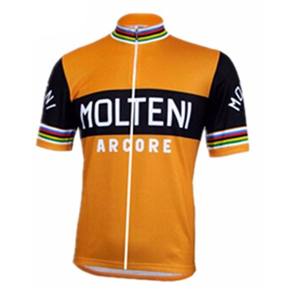 Molteni Retro Cykeltrøje Kortærmet