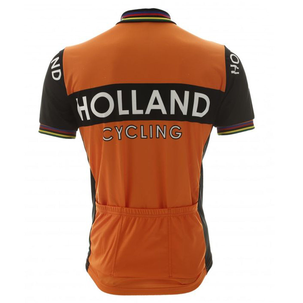 Holland Retro Cykeltrøje Kortærmet
