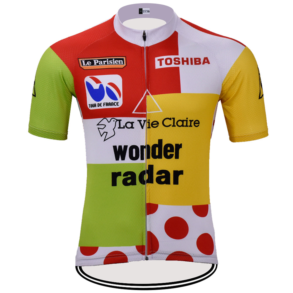 Radar Retro Cycling Jersey Short sleeve