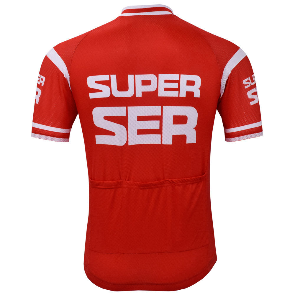 Superser Retro Cycling Jersey Short sleeve