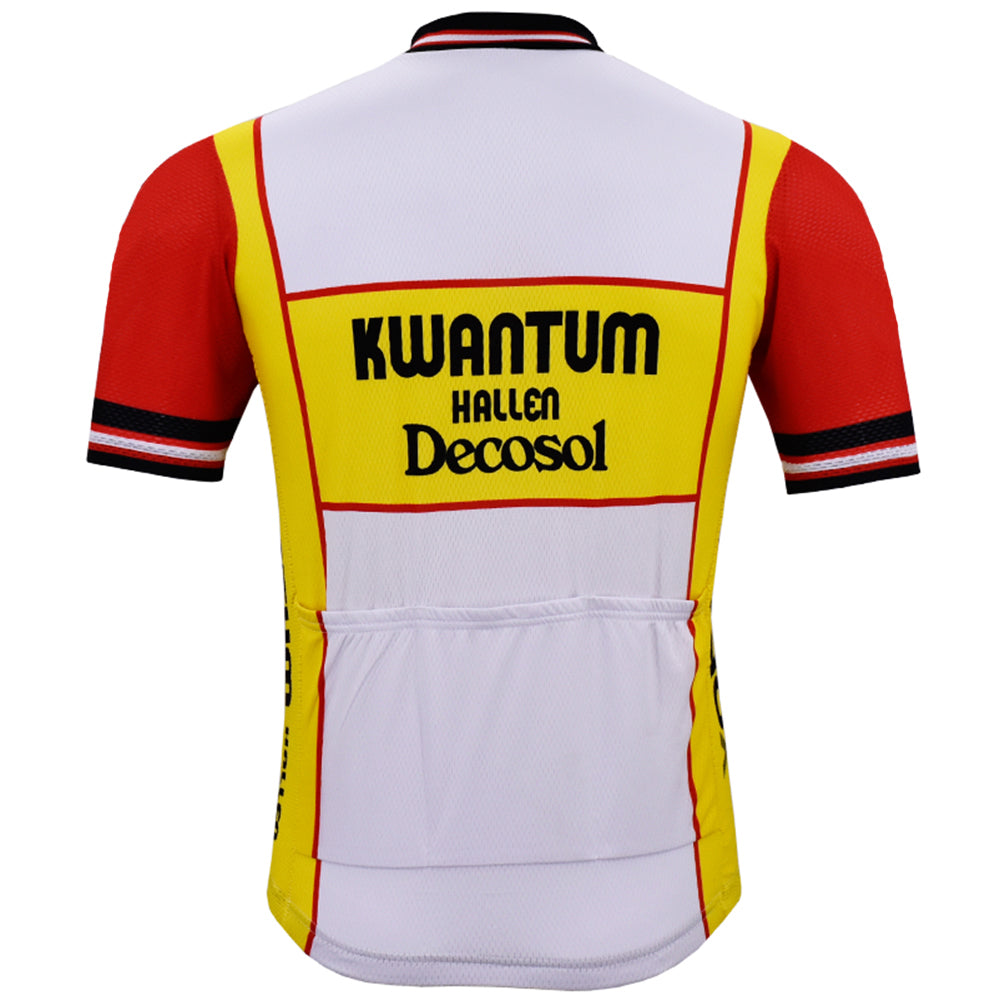 KWANTUM Retro Cykeltrøje Kortærmet