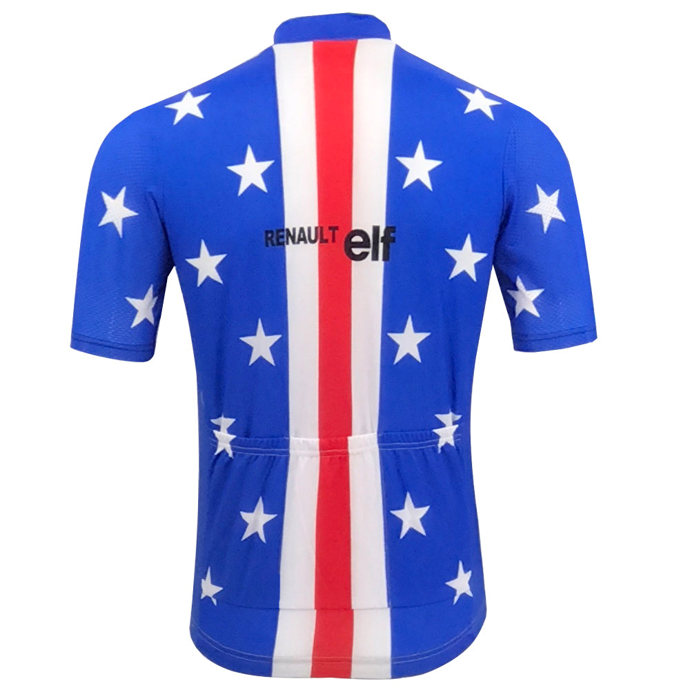 Renaultelf Retro Cykeltrøje Kortærmet