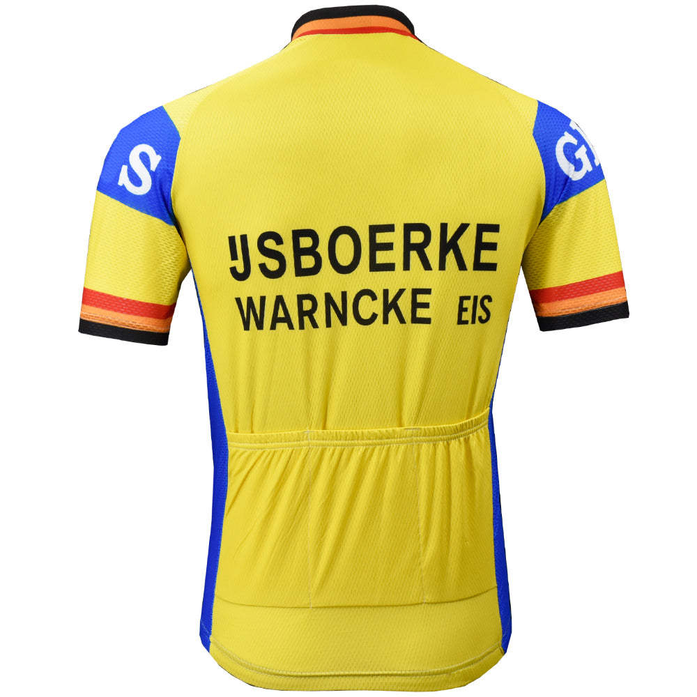 SBOERKE Retro Cycling Jersey Short sleeve