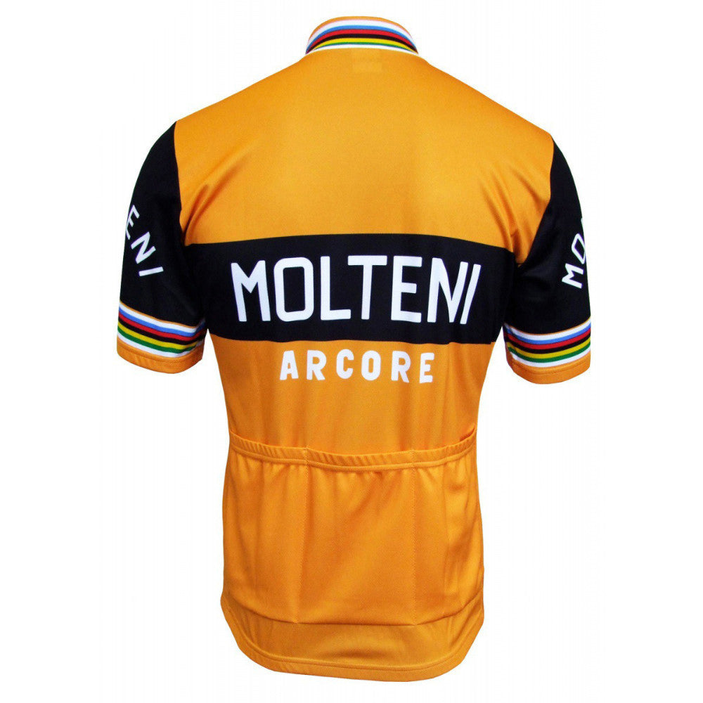 Molteni Retro Cykeltrøje Kortærmet