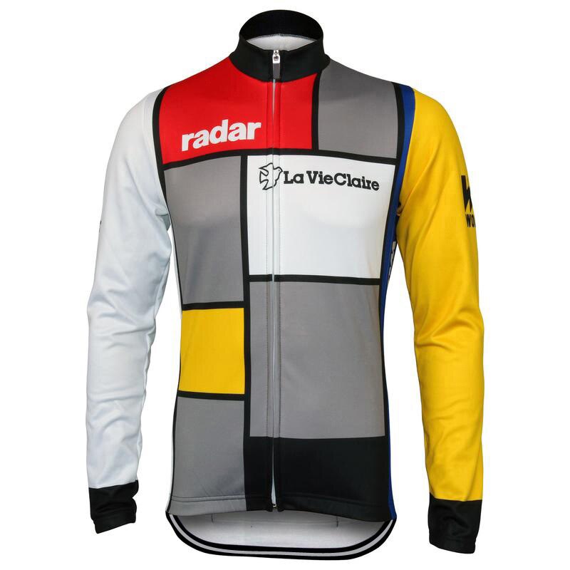 Radar Retro Cycling Jersey Long sleeved suit