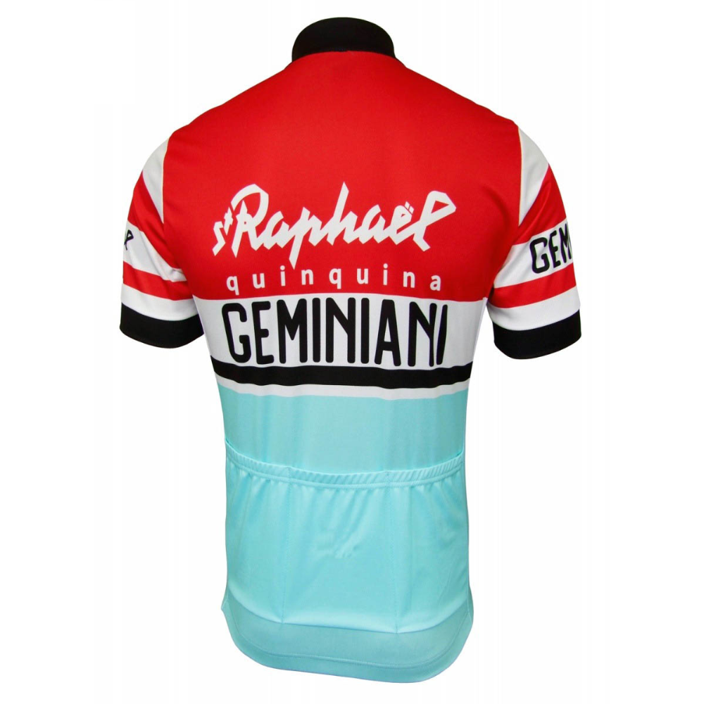 GEMINIANI Retro cykeltrøje Kortærmet