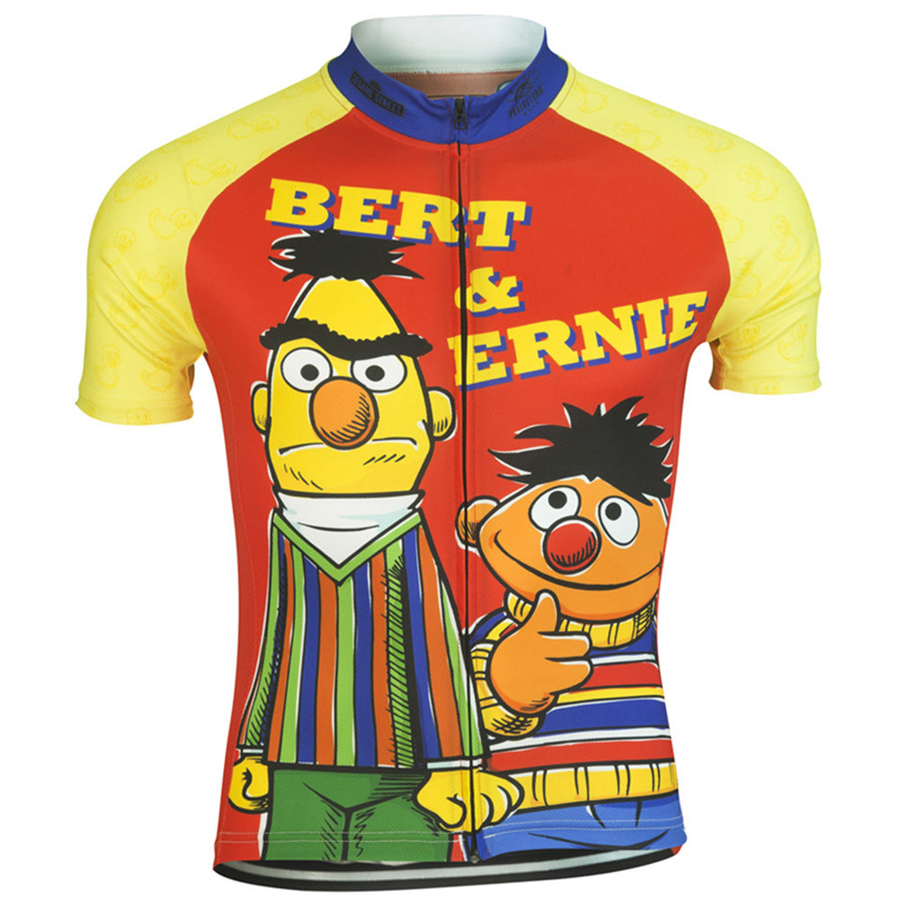 BERT ERNIE Retro Cycling Jersey Short sleeve