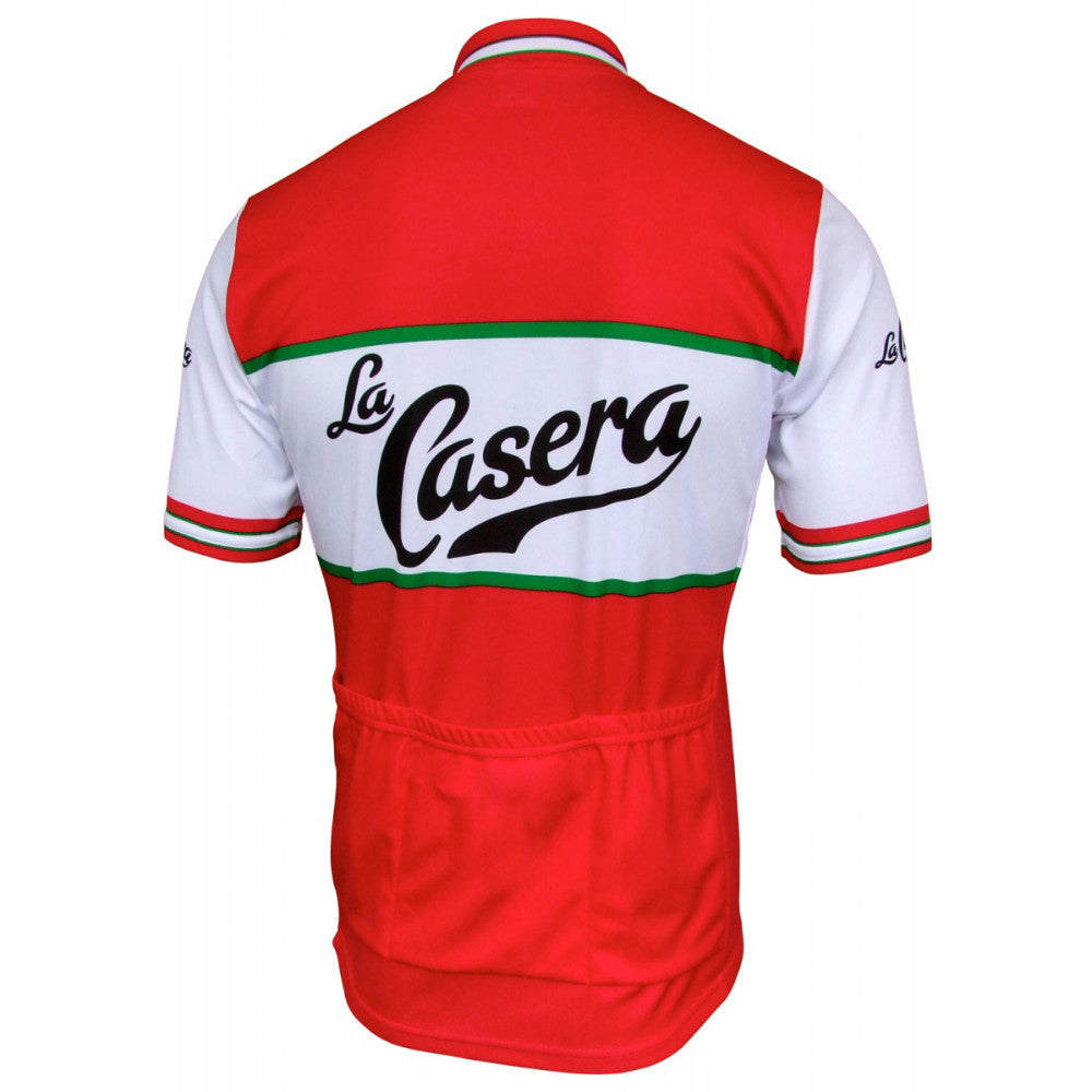 CASERA Retro Cycling Jersey Short sleeve