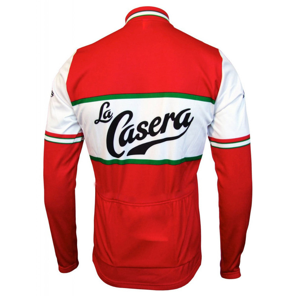 CASERA Retro Cycling Jersey long sleeve