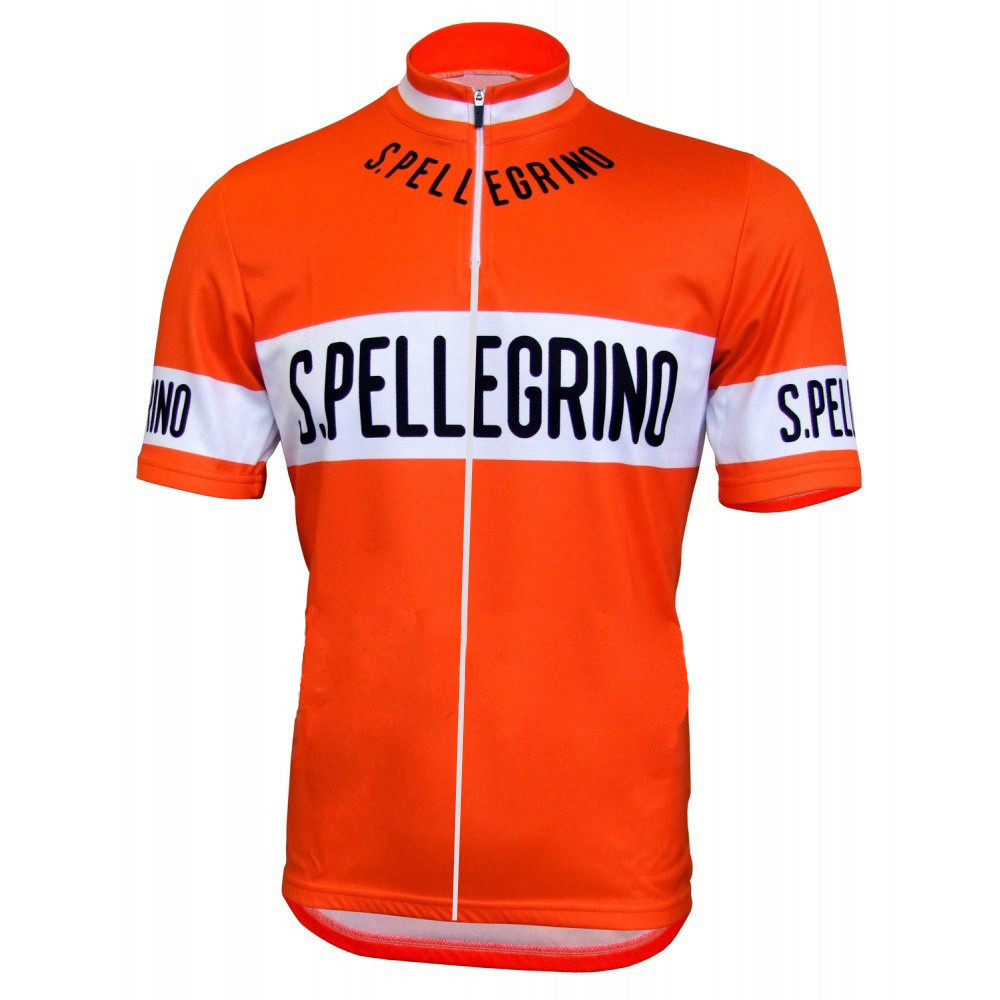 SPELLEGRINO Retro cykeltrøje Kortærmet