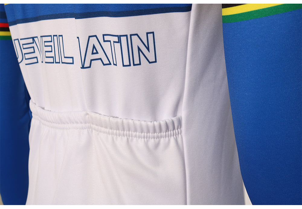 FRANCE Retro Cycling Jersey long sleeve