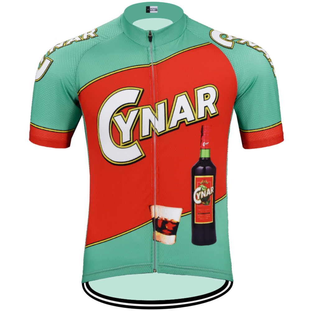 CYNAR Retro Cycling Jersey Short sleeve
