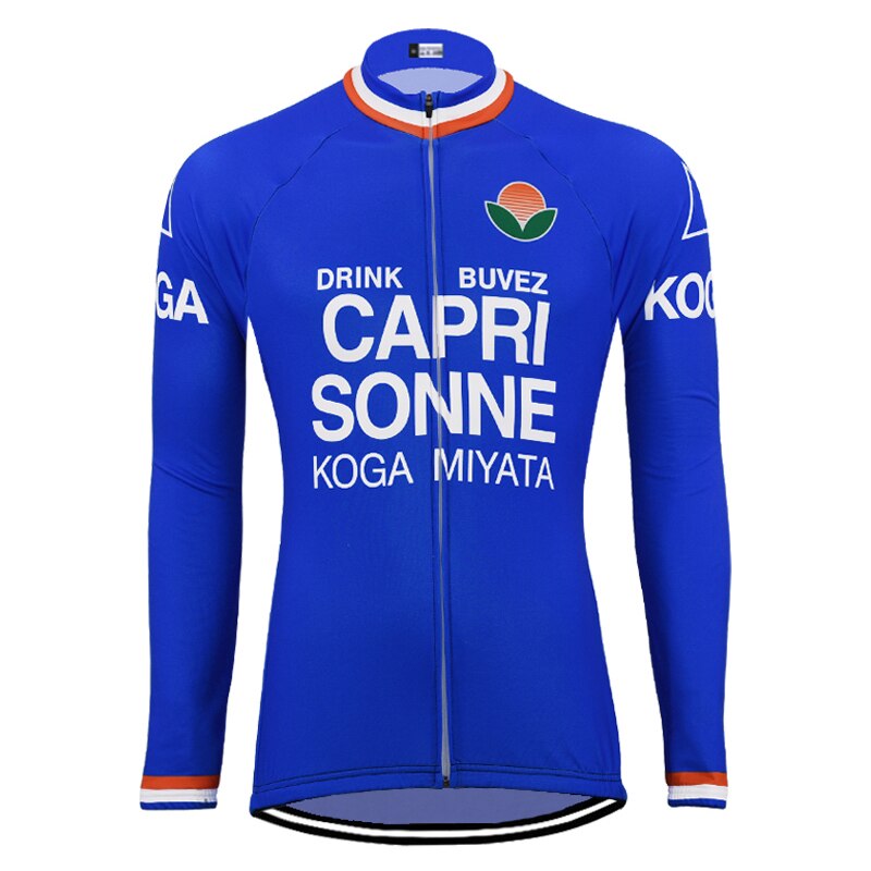 CAPRI SONNE Retro cykeltrøje Langærmet jakkesæt