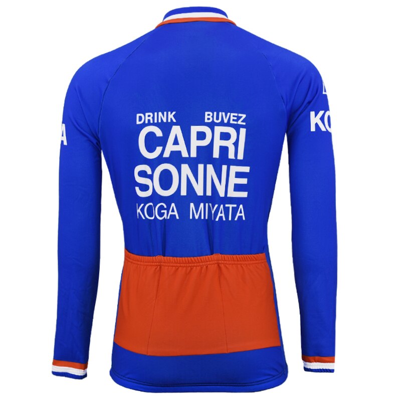 CAPRI SONNE Retro cykeltrøje Langærmet jakkesæt