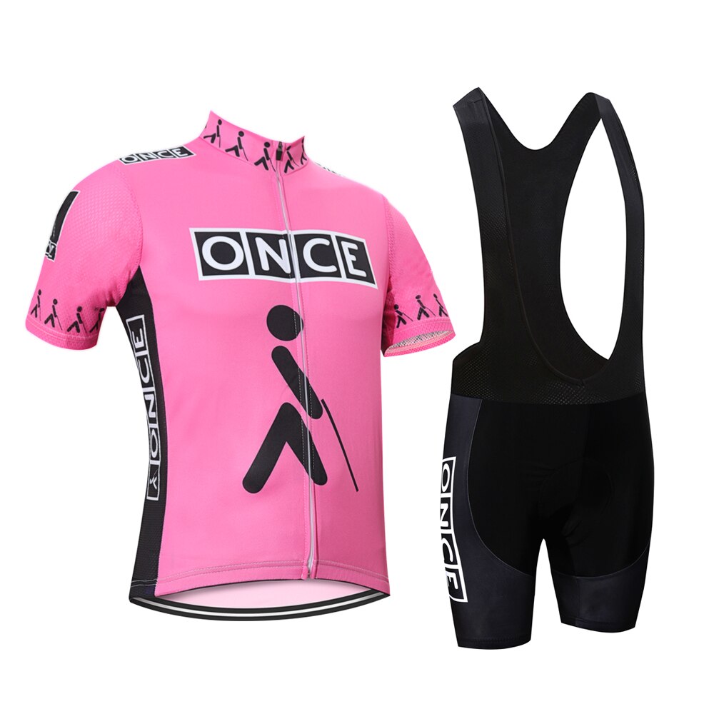 ONCE Retro Cycling Jersey Short sleeved suit