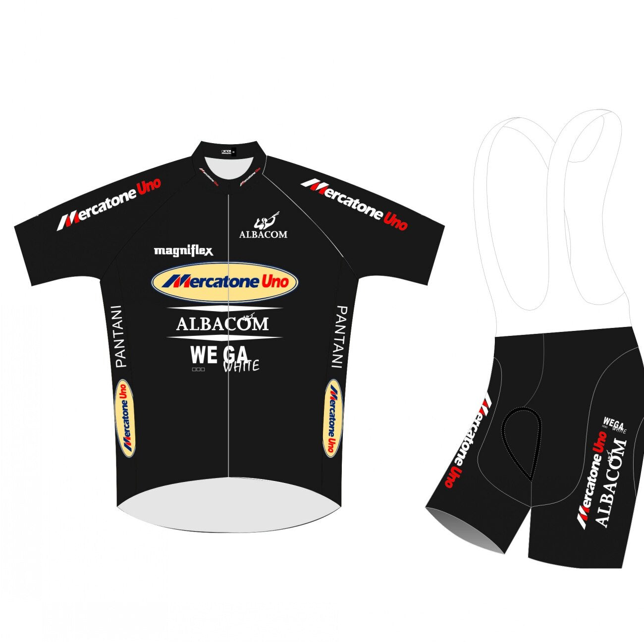 Marco Pink Retro Cycling Jersey Short sleeved suit