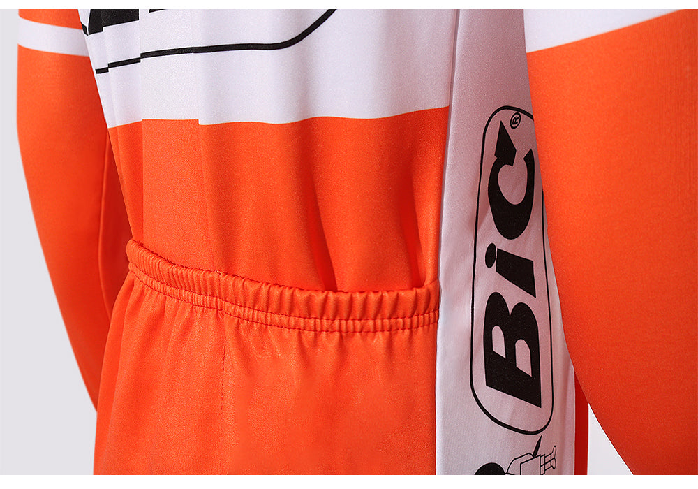 BIC Retro cykeltrøje langærmet