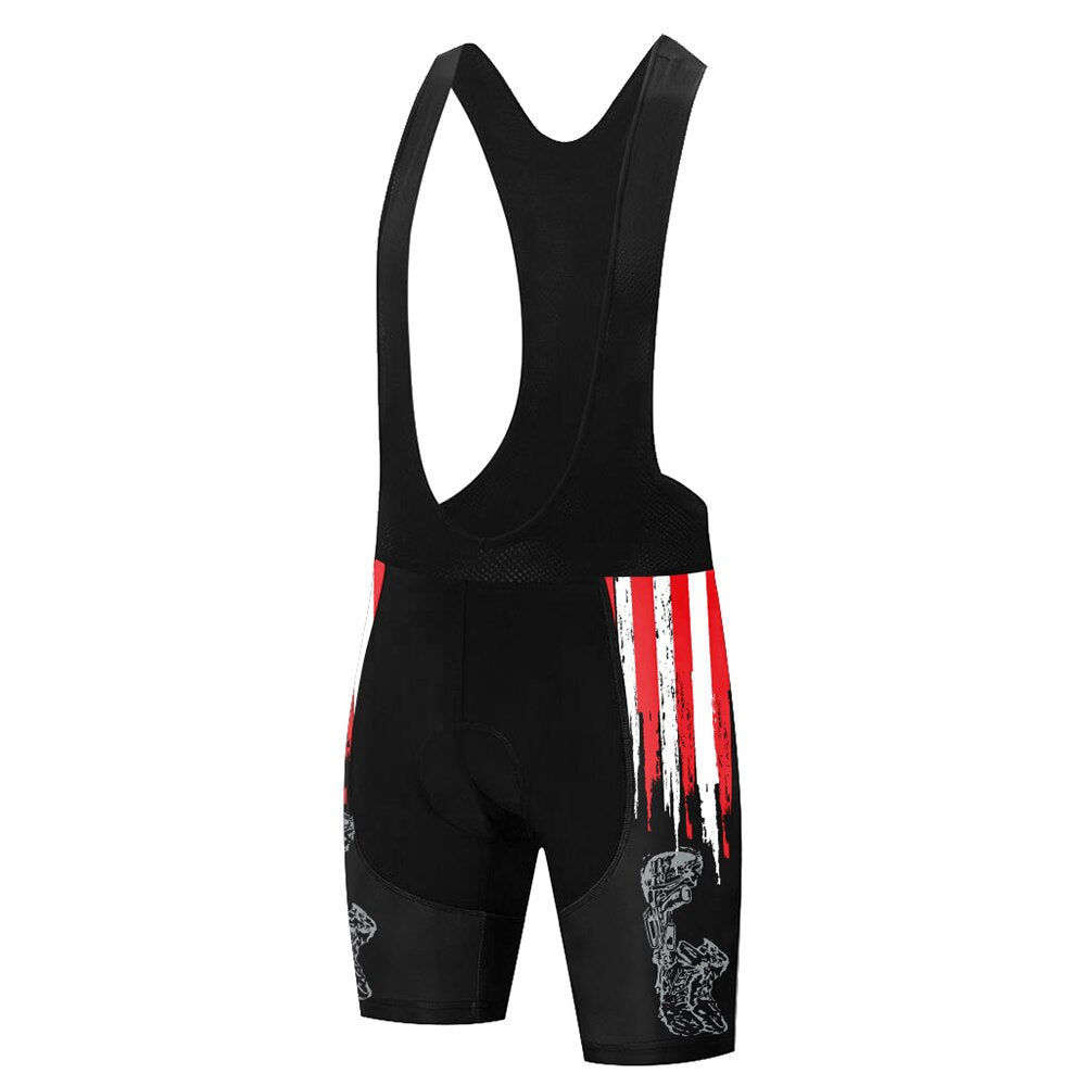USA Statue of Liberty Retro cykeltrøje Kortærmet jakkesæt