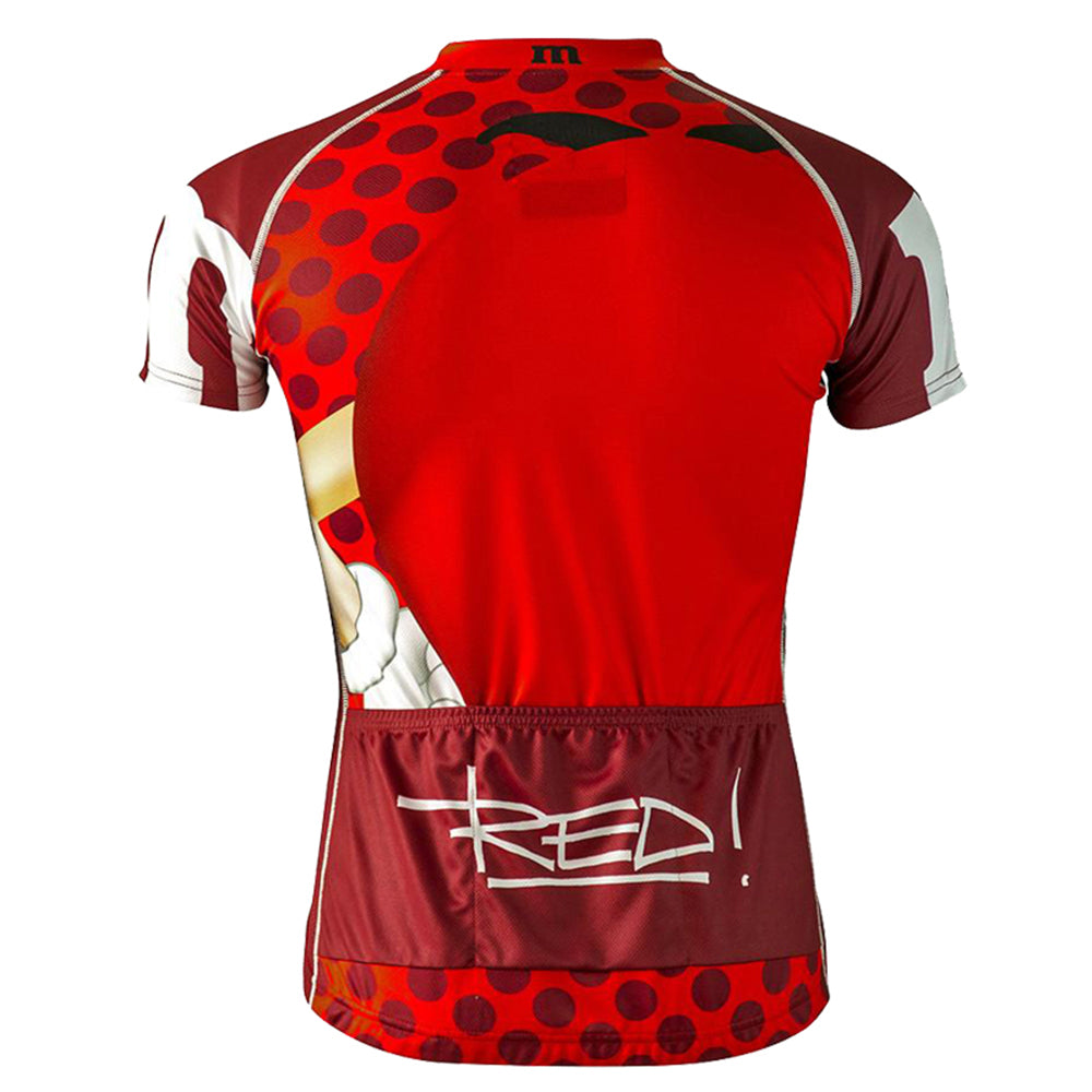 M&M Rufous Retro Cycling Jersey Short sleeve