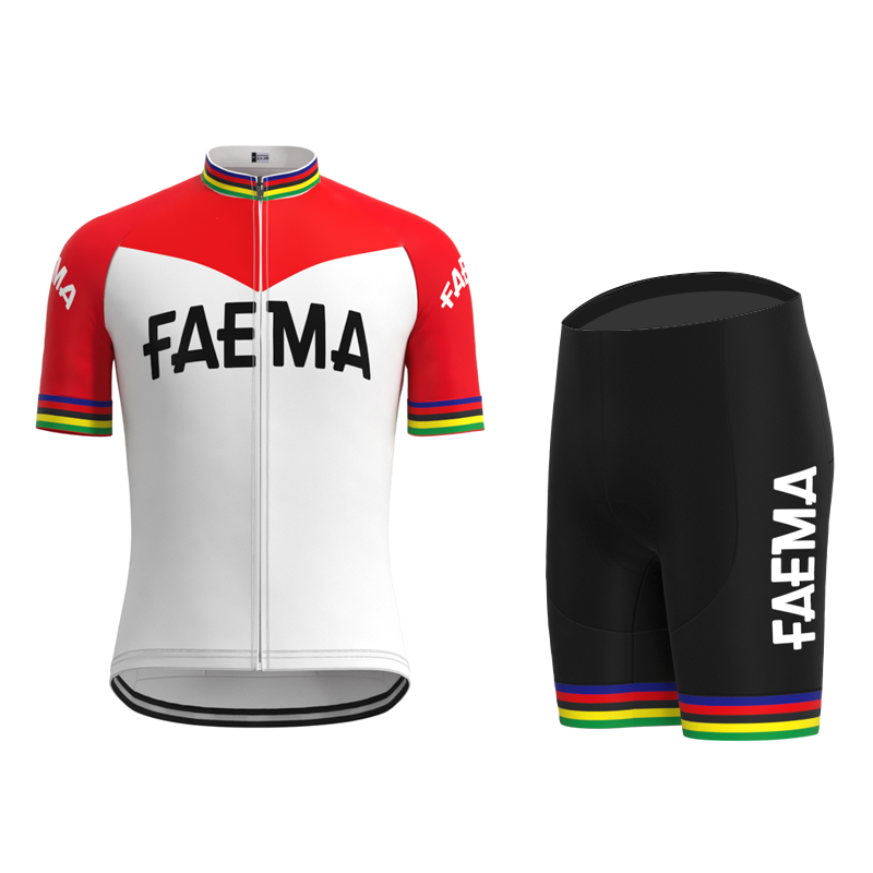 Faema 1969 Retro Cycling Jersey Short sleeve suit