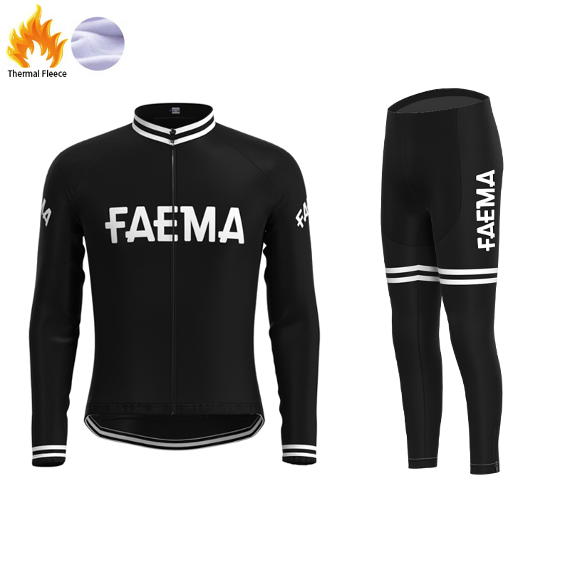 Faema 1955 Retro Cycling Jersey Long sleeved suit