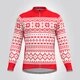 Christmas Long Sleeve Cycling Jersey Winter Fleece Wool