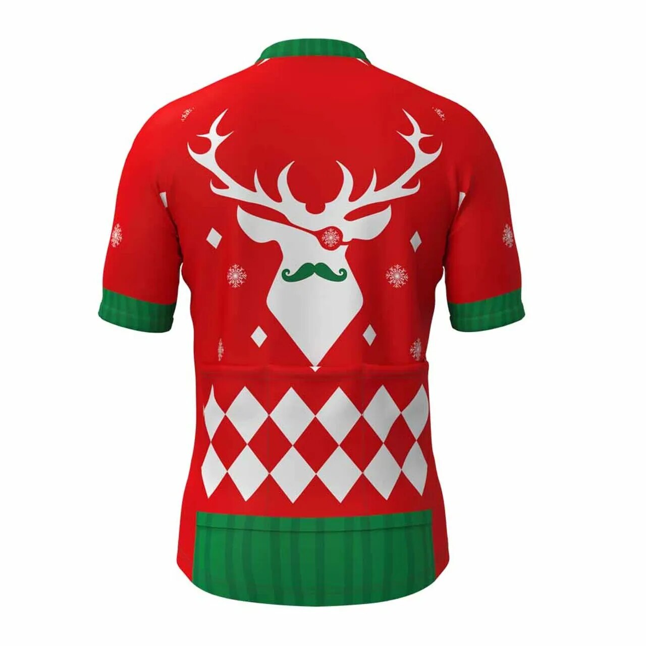 Christmas Cycling Jersey Short Sleeve
