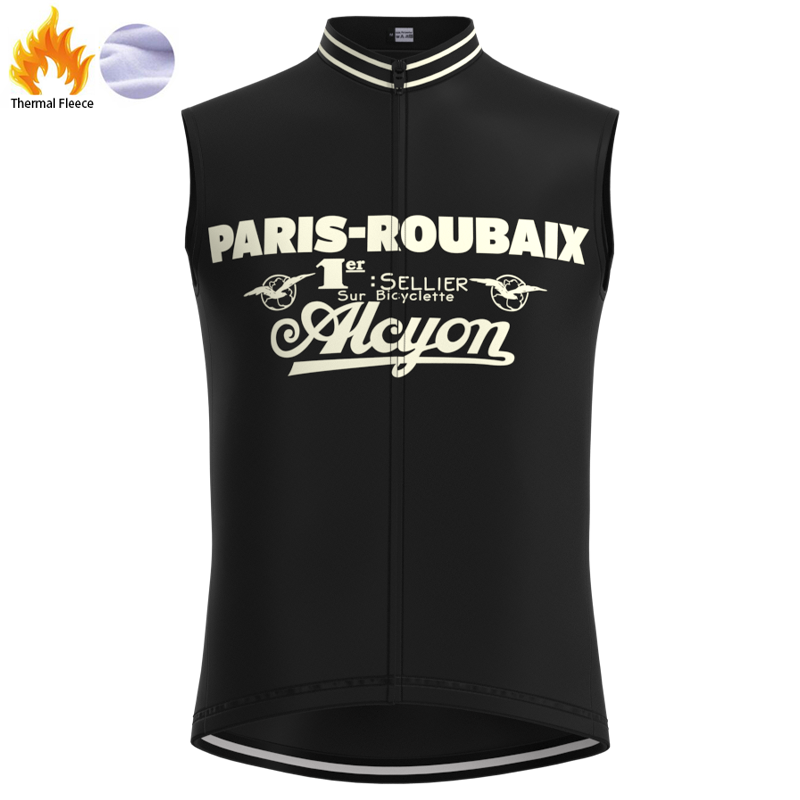 Paris-Roubaix Retro Retro Cycling Jersey Long sleeved suit