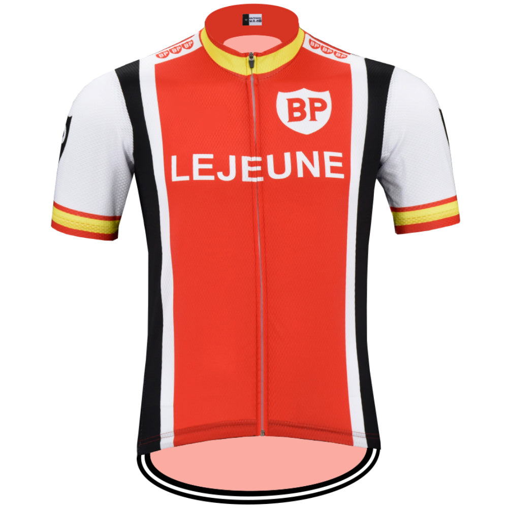 LEJEUNE Retro cykeltrøje Kortærmet