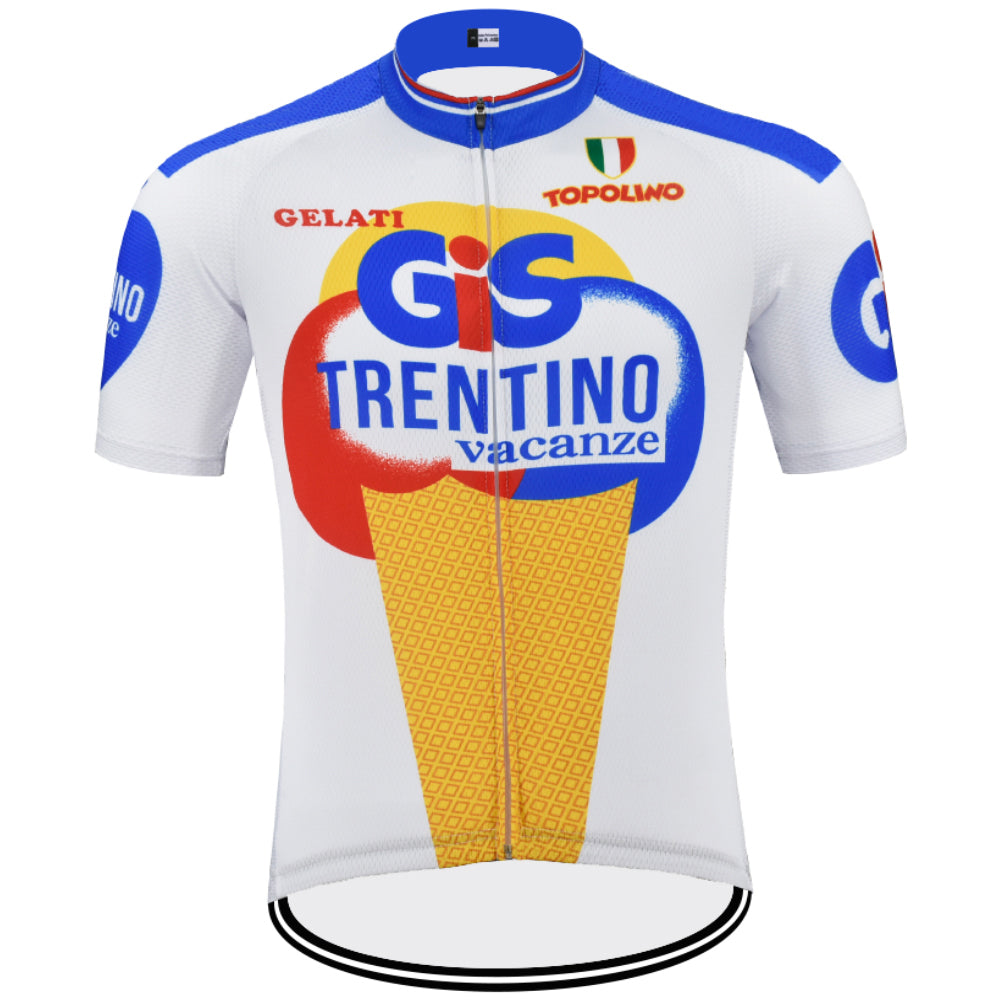 GIS Retro Cykeltrøje Kortærmet