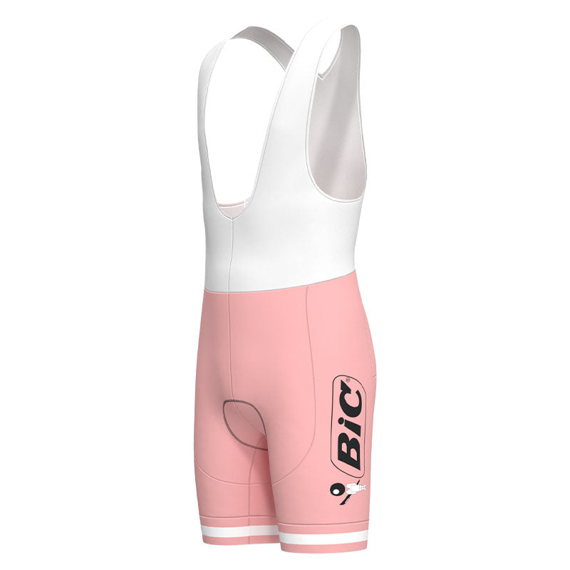 BIC Pink Retro Cycling Jersey Set