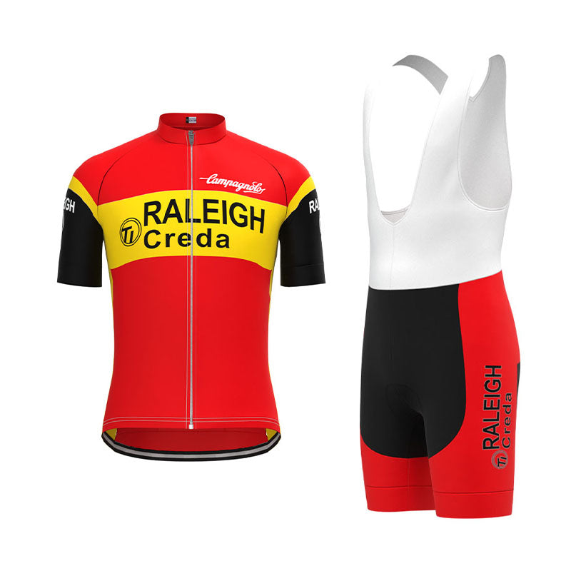 TI Raleigh Retro Cycling Jersey Set