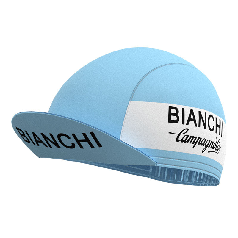 BIANCHI Blue Retro Cycling Jersey Short sleeve suit