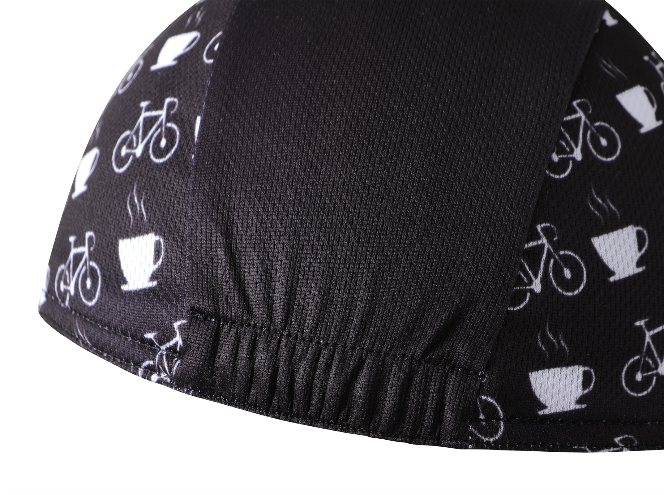 Coffee Cycling Cap - Polyester Cycling Hat-Under Helmet - Cycling Helmet Liner Breathable&amp;Sweat Uptake
